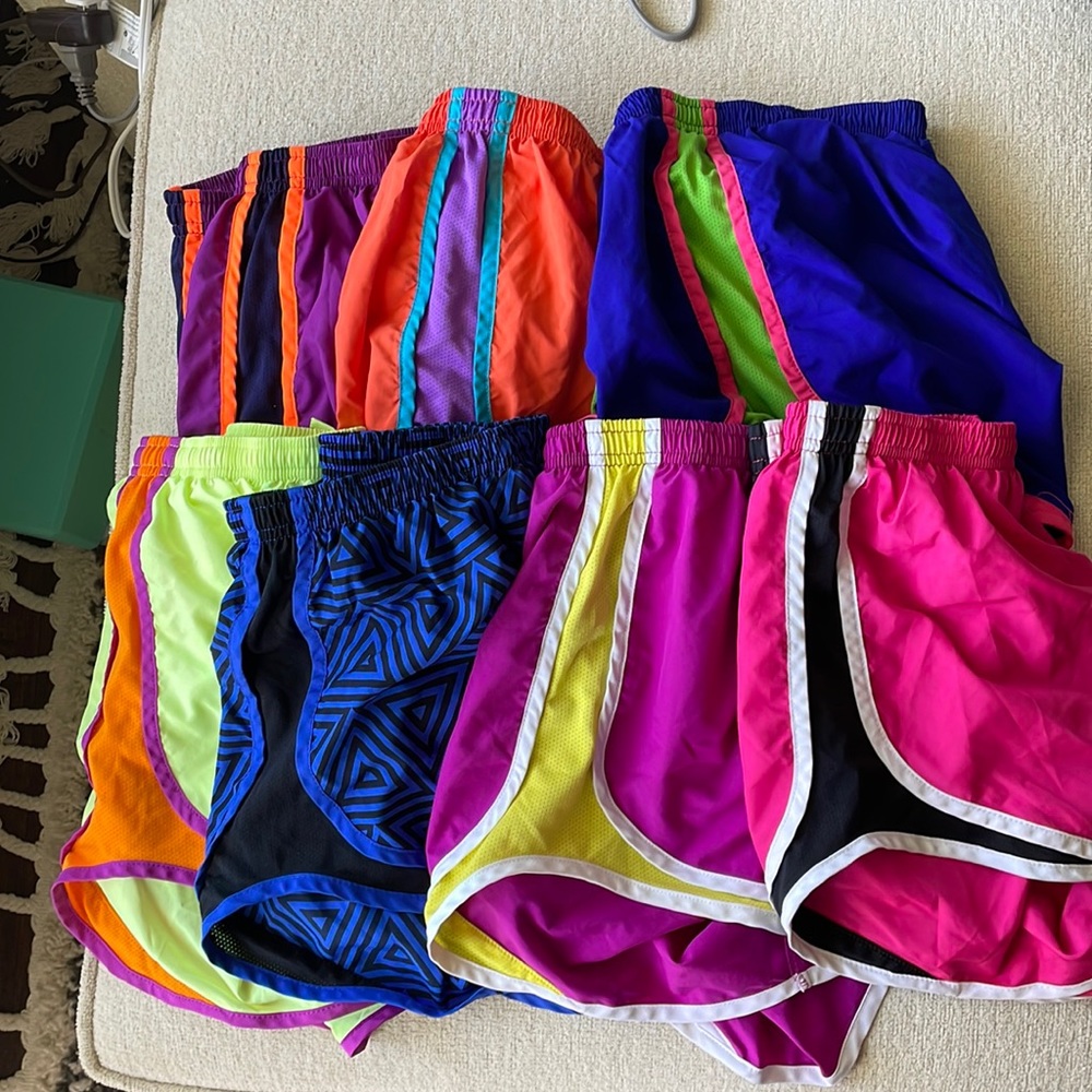 Bundle of 7 Small Nike Tempo Shorts
